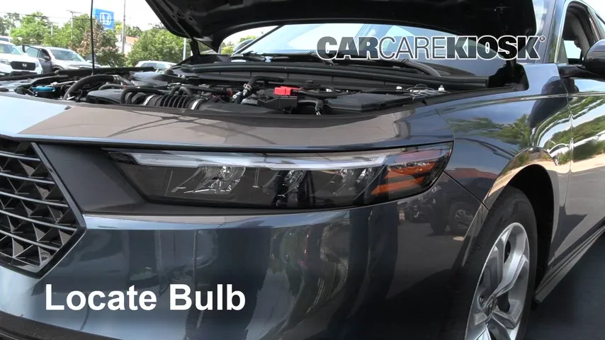 2023 Honda Accord LX 1.5L 4 Cyl. Turbo Lights Highbeam (replace bulb)